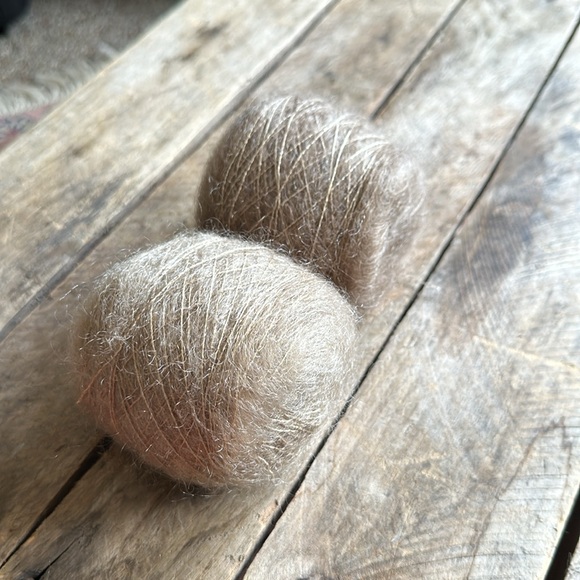 Luxury hand dyed mohair/silk lace - Picture 2 of 5
